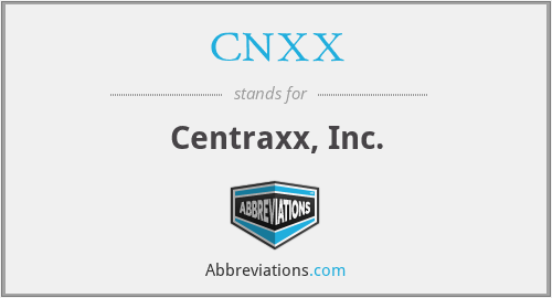 What does CNXX stand for?